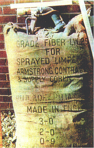 Turner & Newall Sprayed Limpet Asbestos