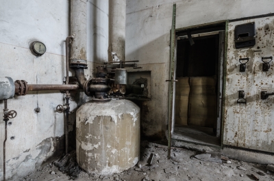 Exposure to asbestos boilers can cause health risks.